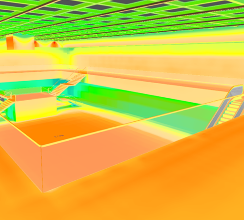 Shopping em Santos-SP - Área interna