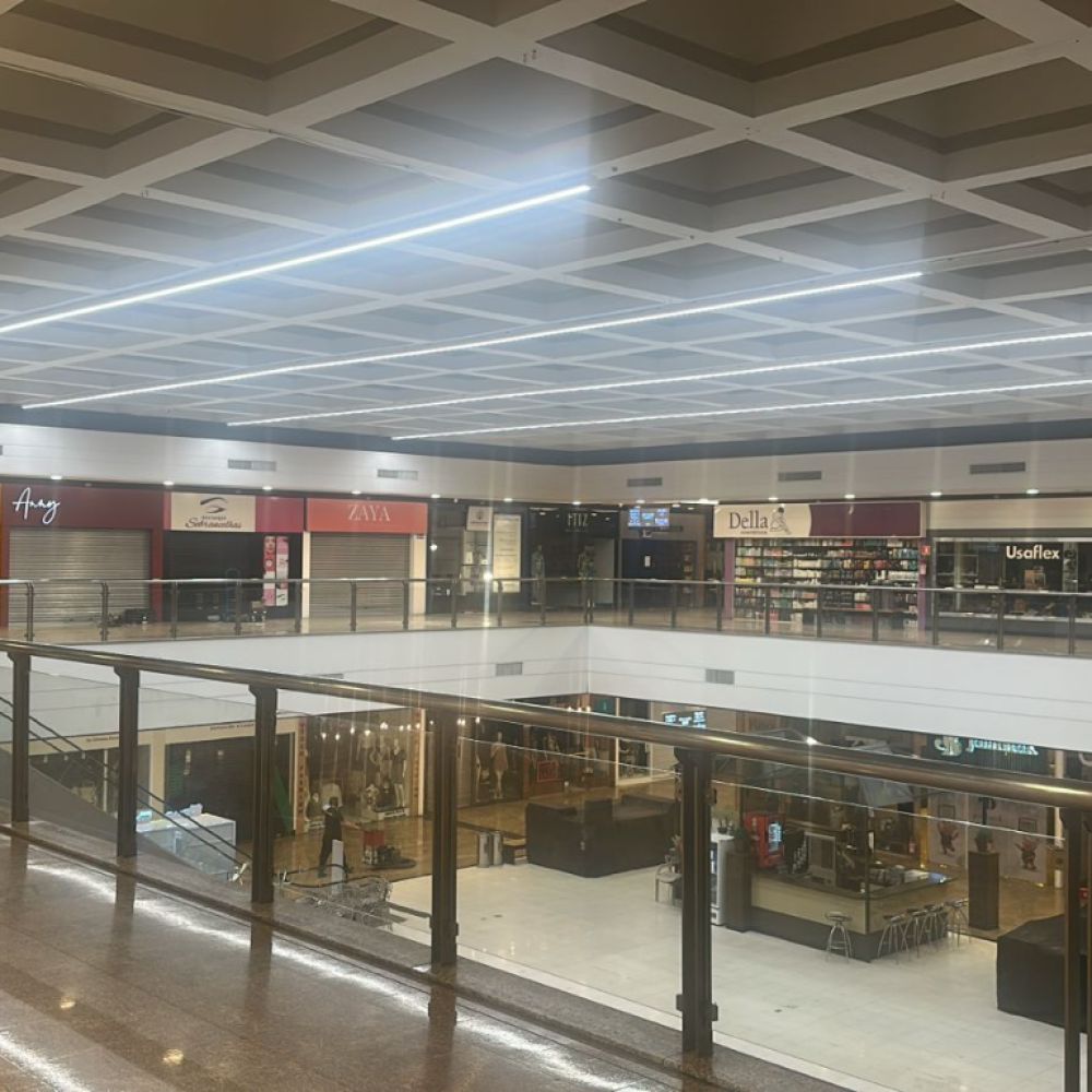 Shopping em Santos-SP - Área interna